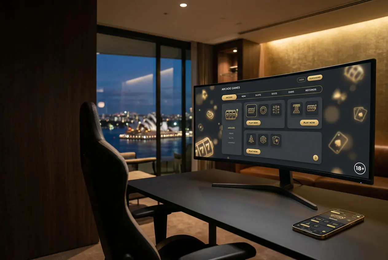 PlayAmo — game lobby preview