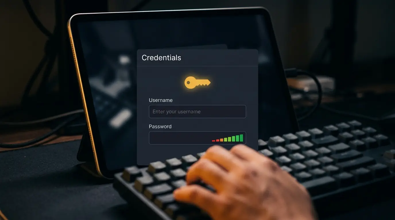 Mobile Login Through Phone or Tablet